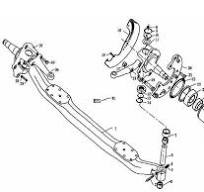 HF9 Front Axle,100% factory price
