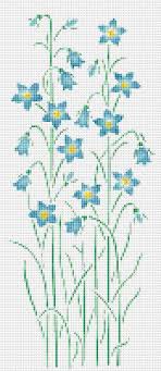We have almost everything on ebay. Blue Flower Counted Cross Stitch Pattern Bluemorningexpressions