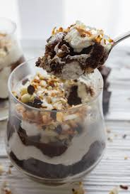Package vanilla instant pudding, 2 cups milk and. Seven Layer Brownie Cheesecake Parfait An Italian In My Kitchen
