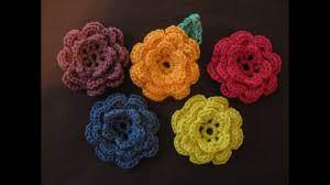 See more ideas about diy hair accessories, fabric flowers, diy hair bows. How To Crochet A Flower Part 1 Youtube
