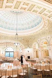 This Reception Took Place Under The World S Largest Tiffany Dome Chicago Wedding Venues Chicago Cultural Center Wedding Chicago Cultural Center