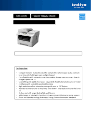 Tested to iso standards, they have been designed to work seamlessly with your brother printer. Mfc 7360n Tn2210 Tn2220 Dr2200 Manualzz