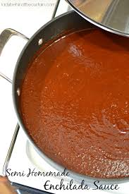 Semi Homemade Enchilada Sauce Lady Behind The Curtain Homemade Enchiladas Homemade Enchilada Sauce Enchilada Sauce