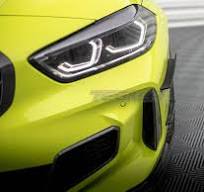 Maxton Design Carbon Fiber Front Bumper Wings Canards BMW 1 ...