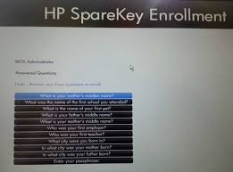 What is the hp bios key? Clear Hp Bios Password Password Recovery
