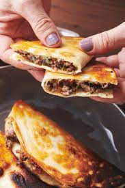 Cheesy Ground Beef And Vegetable Quesadillas Recipe The Mom 100 Recipe Recipes Quesadilla Recipes Quesadilla
