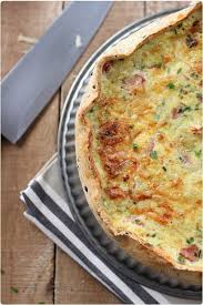 Quiche Au Jambon Oignon Et Ciboulette Chefnini Recette Recettes De Cuisine Quiche Jambon Quiche
