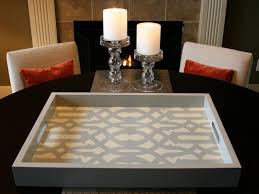Beach themed furniture stencils stenciling on fabric. How To Stencil A Tray Hgtv