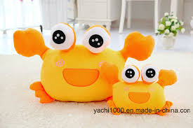 This crab stuffed animal is excited about joining you for hours of imaginative adventures. China Stuffed Cute Crab Plush Toy Blue Pillow China Crab Toy And Crab Pillow Price