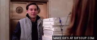 Spiderman new universe by no1dawn on deviantart. Pizza Time Gif Find On Gifer