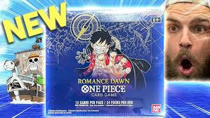 NEW* One Piece Card Game Romance Dawn Pack Opening