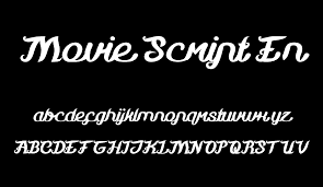 This font also belongs to the various font category. Movie Script Ending Free Font