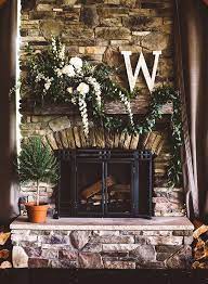 23 White Neutral Weddings That Stand Out From The Crowd Inspired By This Wedding Fireplace Wedding Fireplace Decorations Neutral Wedding