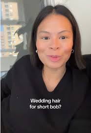 for The Bob Bob Bob Wedding Hair