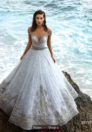 Tarik Ediz Dress 93755 Promdressshop Com Beaded Dress Long Blue Wedding Dresses Beauty Dress