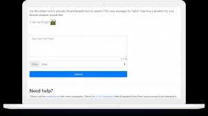 Text to speech free download reddit. Elundus Core Streamelements Text To Speech Simulator