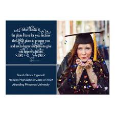 Whether graduating from college, high school, elementary school, or something else, graduation is an important micah 6:8. Jeremiah 29 11 Bible Verse Photo Graduation Invitation Zazzle Com Photo Graduation Invitations Graduation Invitations Photo Graduation Party Invitations