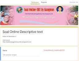 Berdasarkan teks deskripsi pada soal di atas objek yang dideskripsikan adalah. Soal Online Descriptive Text Kelas 7 Tahun 2020 Bahasa Inggris Smp Mts