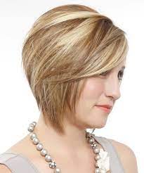 Short Straight Layered Dark Blonde Bob Haircut With Side Swept Bangs And Light Blonde Highlights Blonde Bob Haircut Hair Styles 2014 Hair Styles
