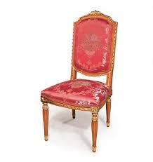 4.5 out of 5 stars. Classic Style Chair For Dining Room Finishings With Gold Leaf Idfdesign