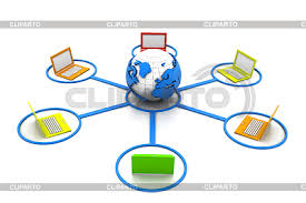 A global network is any communication network which spans the entire earth. Global Computer Network High Resolution Stock Illustration Cliparto