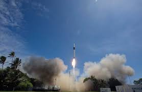 Launch of a falcon 1 rocket from the spacex launch site on kwajalein. Falcon Definition History Facts Britannica