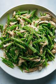 Sesame Snap Pea Chicken Salad Recipe Recipe In 2021 Snap Peas Chicken Salad Recipes Recipes