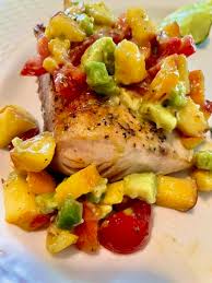 Mahi mahi fish tacos with peach salsa. Blackened Mahi Mahi With Peach Salsa Dishes For The Senses