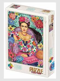 1000 parça puzzle puzzle yapıştırıcı : Groos Zselyke Frida Kahlo 1000 Pcs Mypuzzleware