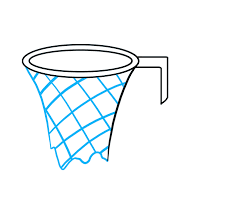 This is one such basketball drawings that show two basketball players in the game. How To Draw A Basketball Hoop Really Easy Drawing Tutorial