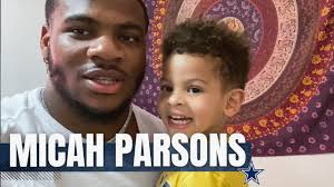 Get to Know Micah Parsons & His Son