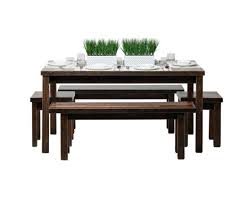 Best prices & largest inventory. Reclaimed Wooden Dining Table Set 1 5m Staggered Finish