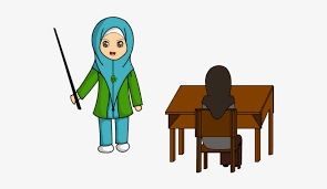 Remaja pun tidak mau ketinggalan dengan serta mendownload foto kartun untuk dijadikan dp di. Guru Animasi Png Animasi Guru Dan Murid Free Transparent Png Download Pngkey