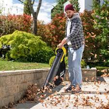 Handheld leaf blowers are the most common type for people interested in cleaning up leaves outside a home. Karcher Blv Range Battery Powered Blower Vac And Leaf Blowers Karcher International