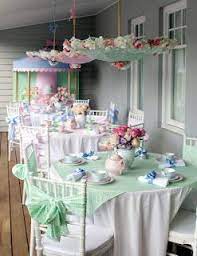 So Pretty For A Shower Of Any Kind Via Frostmeblog Ca Girls Tea Party Tea Party Bridal Shower Tea Party Table