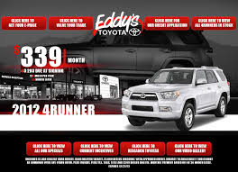 Feb 24, 2020 · the 2018 toyota 4runner ranks toward the bottom of the midsize suv class. New Toyota 4runner Special Offers Wichita Kansas Eddy S Toyota Of Wichita