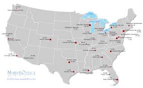 Search and share any place. Us Map Nfl Cities