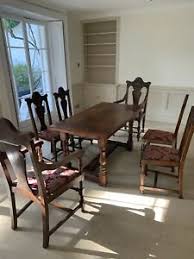 See more ideas about oak table, dining table, dining room table. Oak Refectory Table And 6 Chairs Delivery Available Ebay