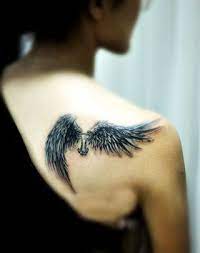 Free Tattoo Designs Angel Wing Tattoo Designs For Girls Angel Wings Tattoo Wing Tattoo Shoulder Tattoo