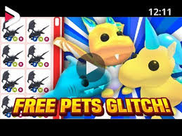 Pets are one of the main attractions to play the game. Glitch How To Get Any Pet For Free In Adopt Me Adopt Me Glitch For Infinite Bucks Roblox Ø¯ÛŒØ¯Ø¦Ùˆ Dideo