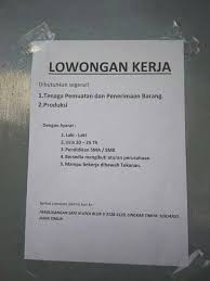 Tersedia loker untuk berbagai kalangan dari lulusan sma, smk, fresh graduate. Info Loker Surabaya Sidoarjo Facebook