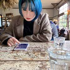 사나はinstagramを利用しています ブルーヘアー ㆍ ㆍ おばあちゃんからは 紫の方が可愛かったよ っち言われたました ㆍ ㆍ ㆍ ブルーヘアー 青 いや 水色 紫 2日 終わ autumn instagram instagram fashion