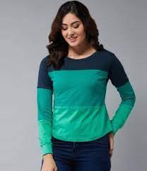The Dry State Color Block Women Round Neck Multicolor T Shirt Buy The Dry State Color Block Women Round Neck Multicolor T Shirt Online At Best Prices In India Flipkart Com