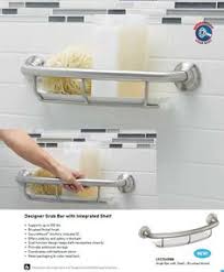 Two grab bars shall be installed on the back wall, one located in accordance with 609.4 and other located 8 inches (205 mm) minimum and 10 inches (255 mm) maximum above the rim of the bathtub. 19 Best Grab Bar Placement Ideas Grab Bars Grab Bars In Bathroom Handicap Bathroom