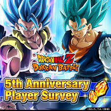 Want to play the best pixeled dragon ball fighting game ever? 5th Anniversary Player Dragon Ball Z Dokkan Battle Facebook