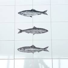 Tile It Yourself Tableau 1 2 3 Fish Keuken Idee Tegels Keukens