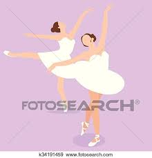 Cute flexible little ballerina doing exercise vector. Ballerina Girl Ballet Pose Dance Action Perform Illustration Vector Clip Art K34191459 Fotosearch