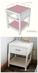 Simple Modern Bedside Table Bedside Table Diy Modern Bedside Table Bedroom Night Stands
