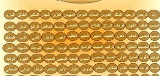 نتیجه تصویری برای اسما الله الحسنی