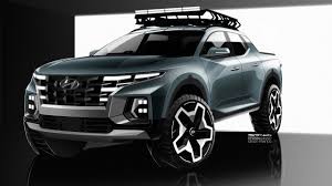 It's a cross between a pickup truck and an suv, which hyundai calls a sport adventure vehicle. built for the outdoors, the santa cruz features a rugged and athletic build with high wheel arches and a nimble, compact frame that allows it to conquer the trails while still hauling all your. Hyundai Santa Cruz Design Review Youtube